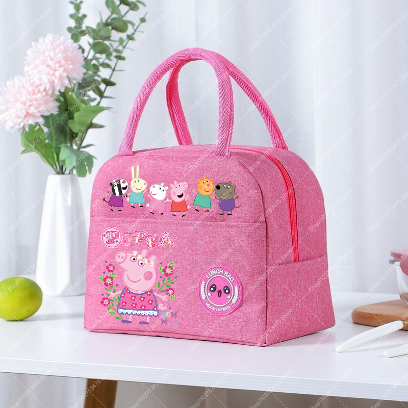 Food Storage Zip Bags - Kız Anime Sevimli Öğle Yemeği Çantası