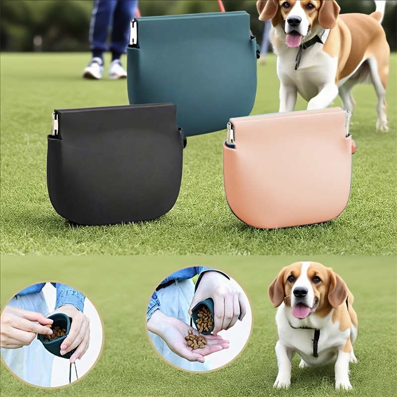Food Storage Silicone Bags - 1 adet Taşınabilir Silikon Köpek Ödül