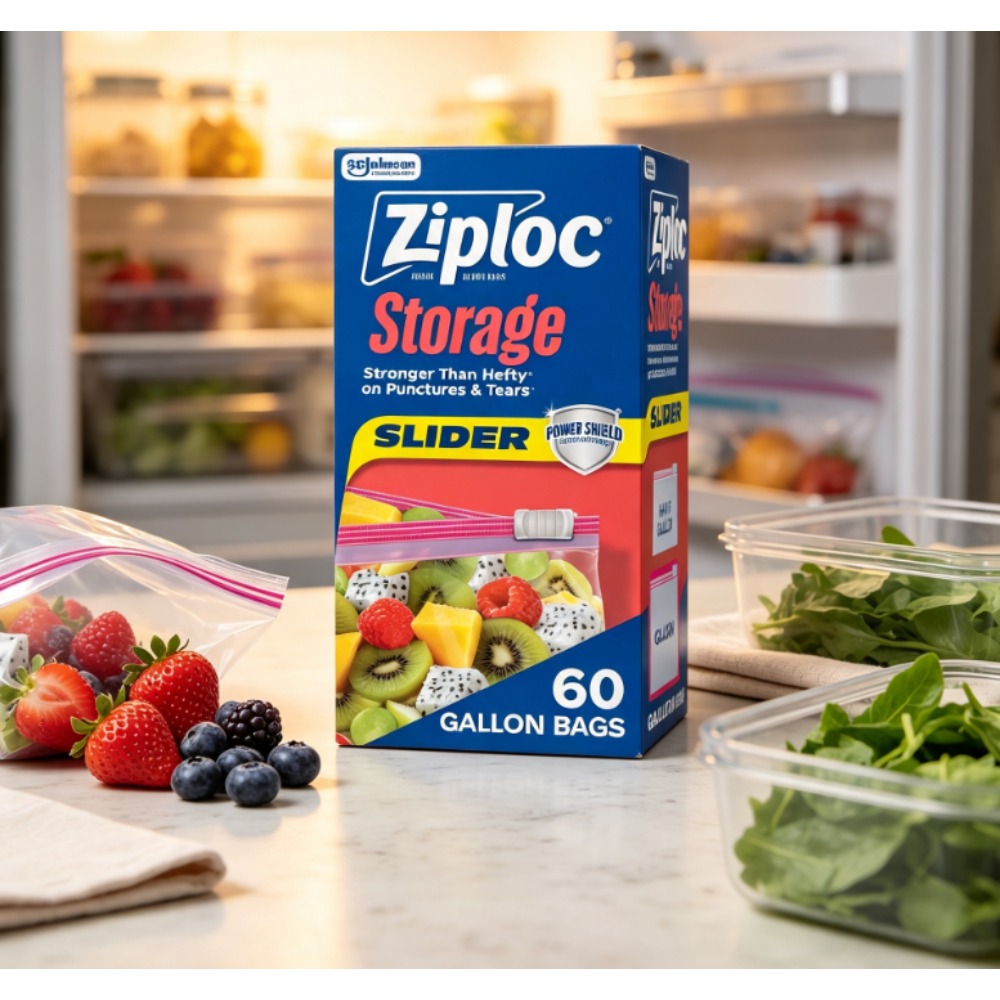 Ziploc Food Storage - Ziploc ® Marka Gıda Saklama Kaydırmalı