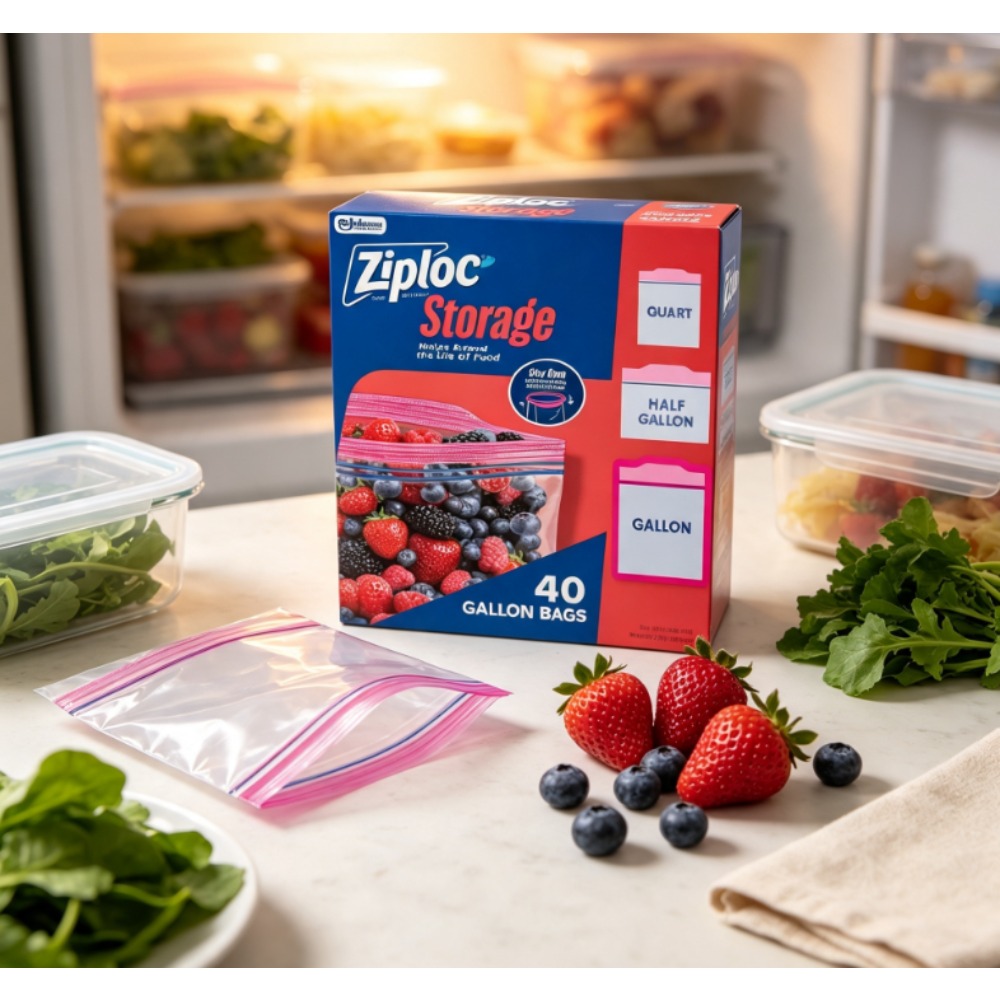 Food Storage Ziploc - Ziploc Marka Gıda Saklama Poşetleri, Okul