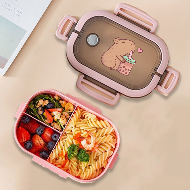 Food Storage And Organizer - Kapibara Bento Öğle Yemeği Kutusu Anime
