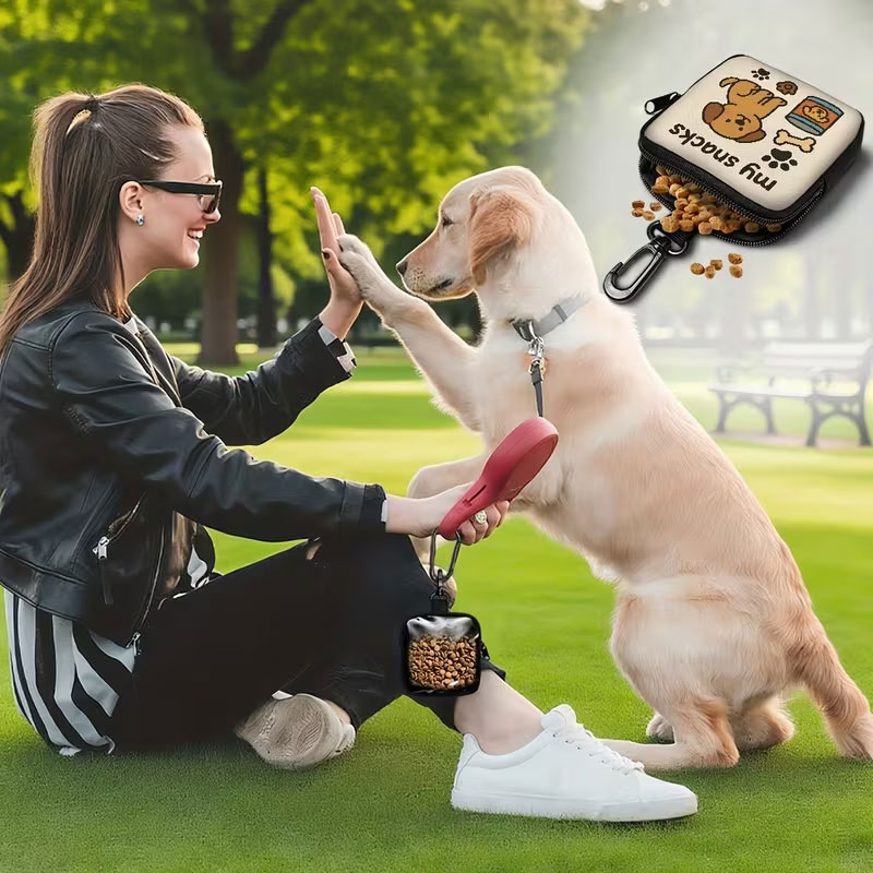 Food Storage Zip Bags - 1 Adet Sevimli Köpek Baskılı Köpek