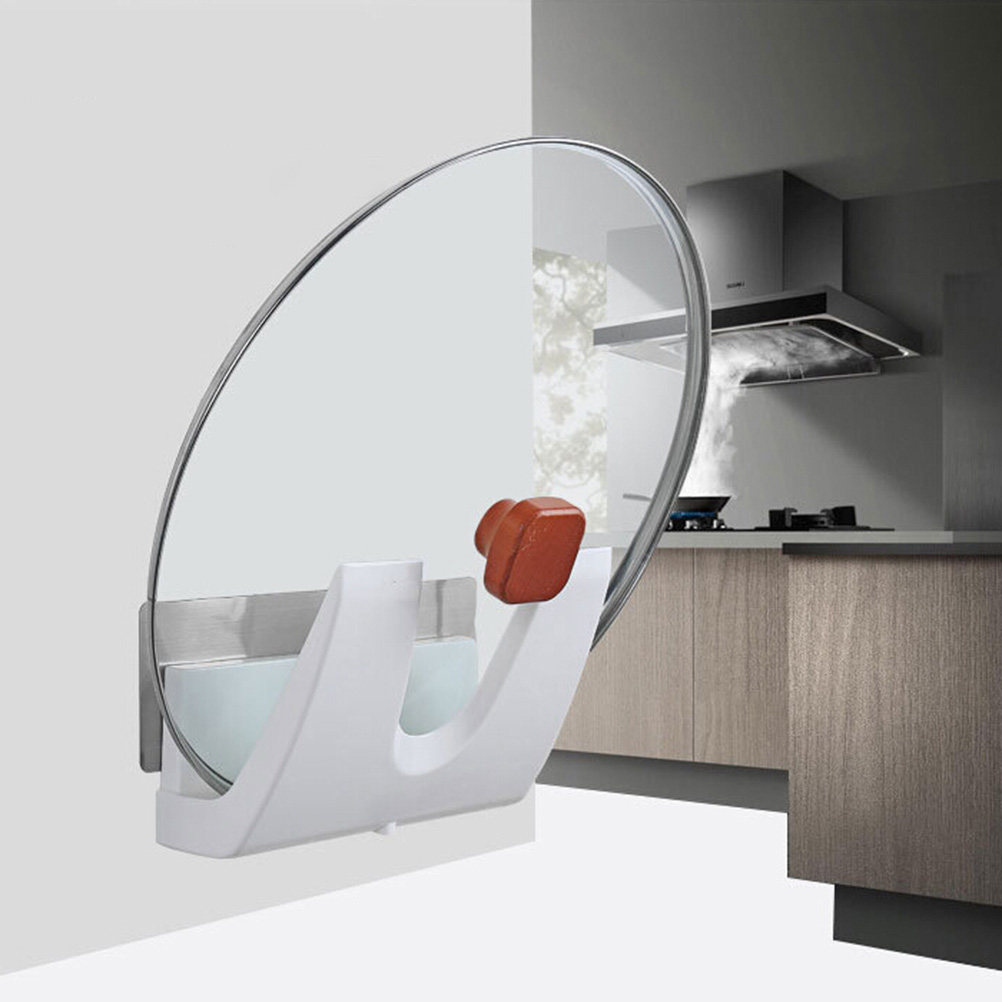 Food Storage And Organizer - Tava Kapağı Rafı ABS Küçük Boy