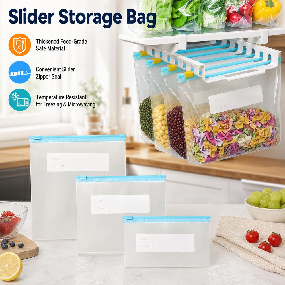 Yeniden Kullanılabilir Sürgülü - Food Storage Ziploc incelemesi ve fiyatı