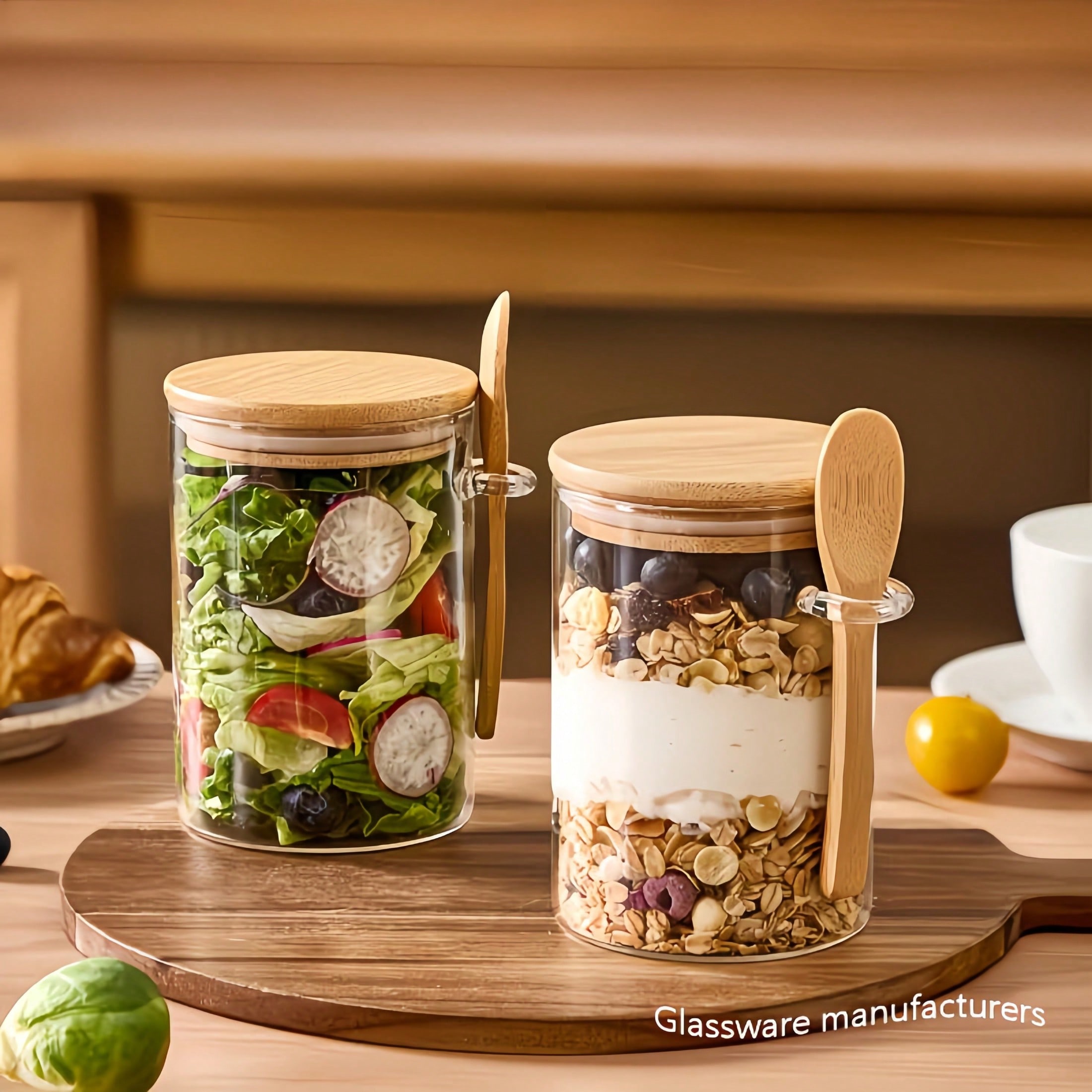 4 Parçalı Saklama Seti (4 Sakl - Food Storage Jar Glass incelemesi ve fiyatı