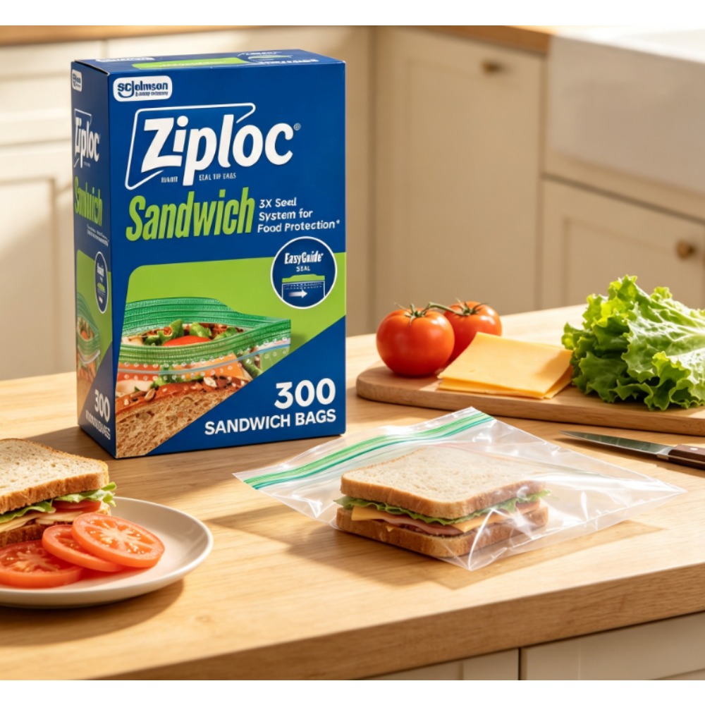 Ziploc ®   EasyGuide'li Marka  - Food Storage Ziploc incelemesi ve fiyatı