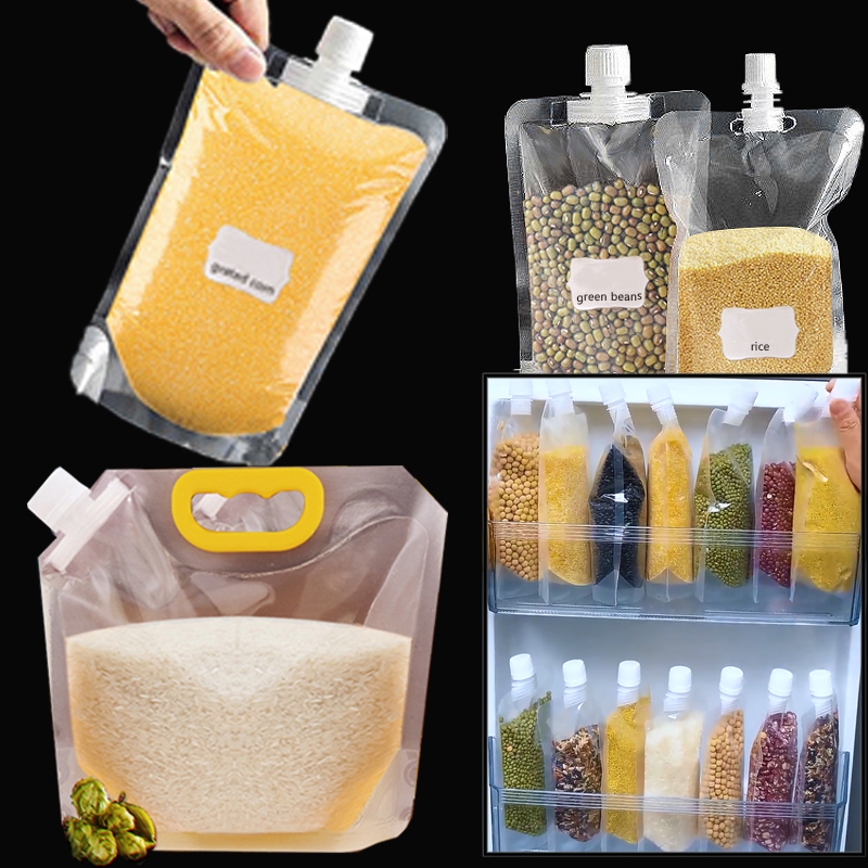 5/10 adet Stand Up Tahıl Mühür - Food Storage Zip Bags incelemesi ve fiyatı