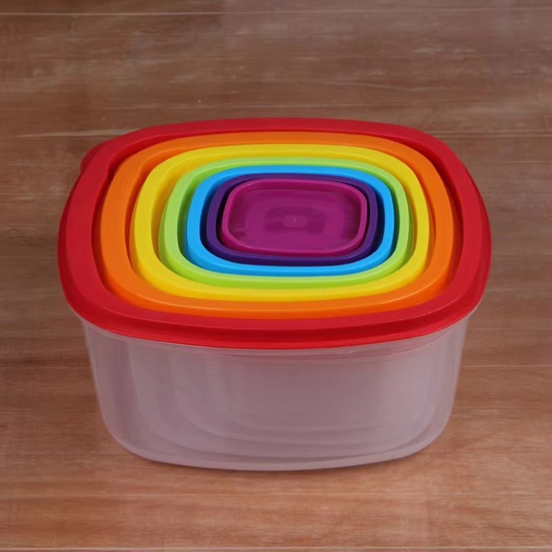 Rainbow 7 Parça Plastik Gıda S - Food Storage Is incelemesi ve fiyatı