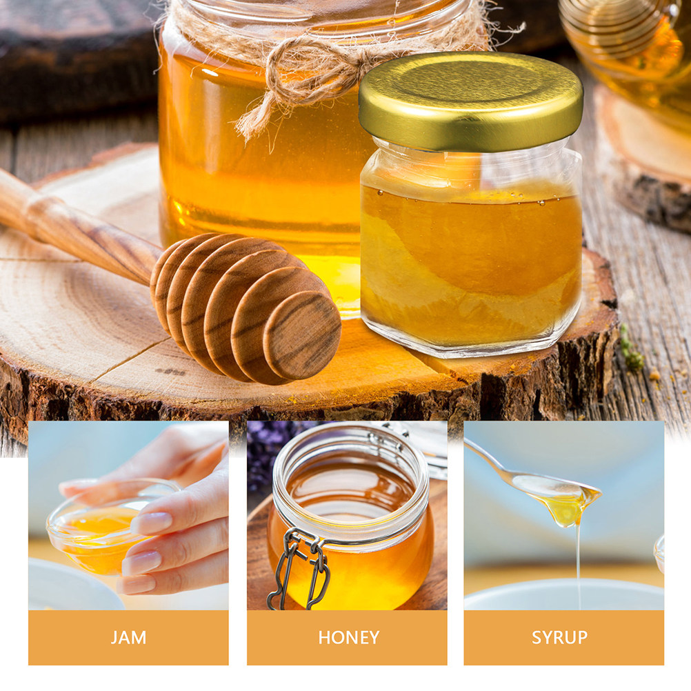 6 Adet Altıgen Şekilli Cam Kav - Food Storage Jar Glass incelemesi ve fiyatı