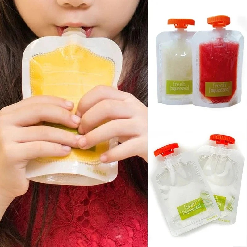 10 Adet Bebek Maması ve Meyve  - Food Storage Silicone Bags incelemesi ve fiyatı