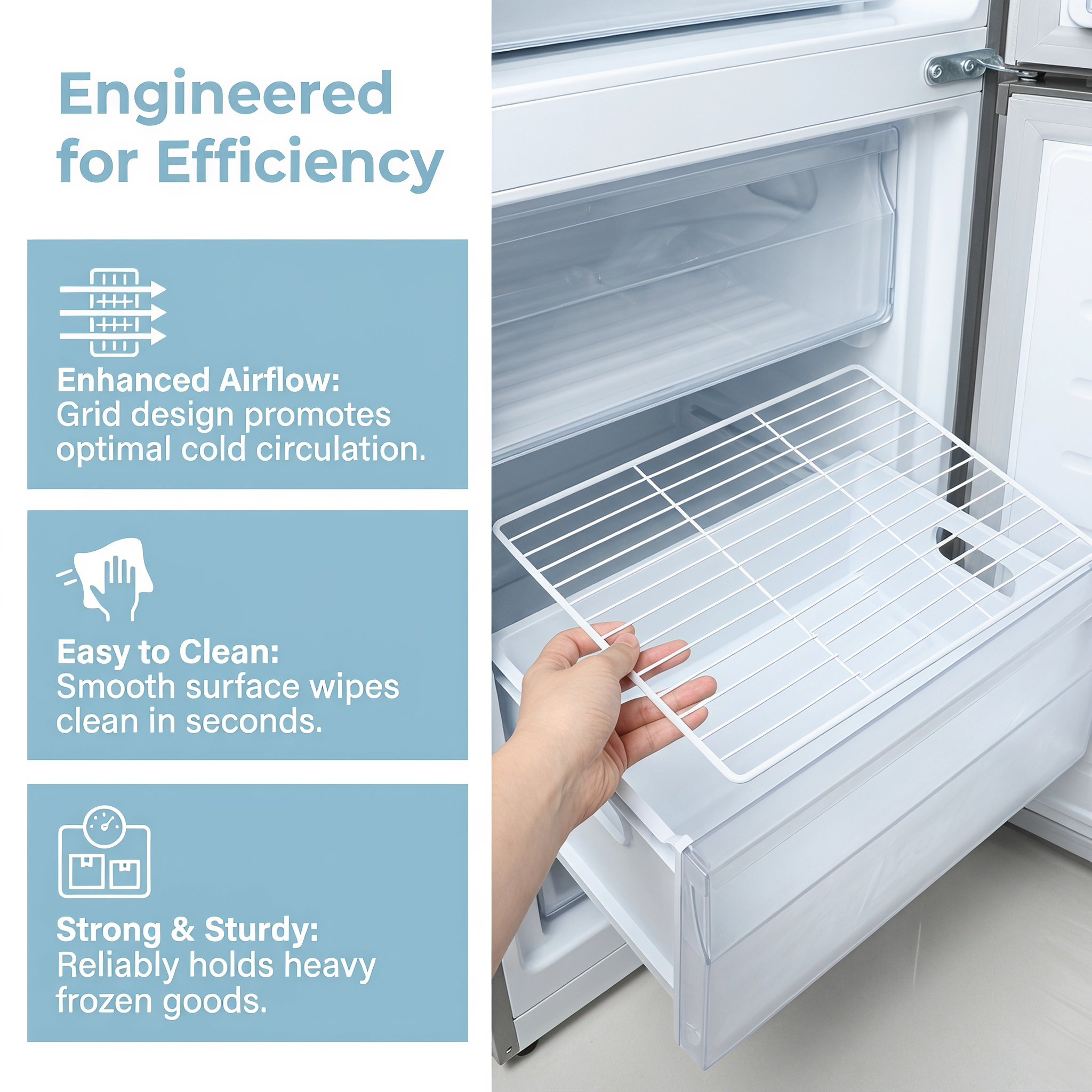 Tel Metal Buzdolabı Bölücü Raf - Food Storage And Organizer incelemesi ve fiyatı