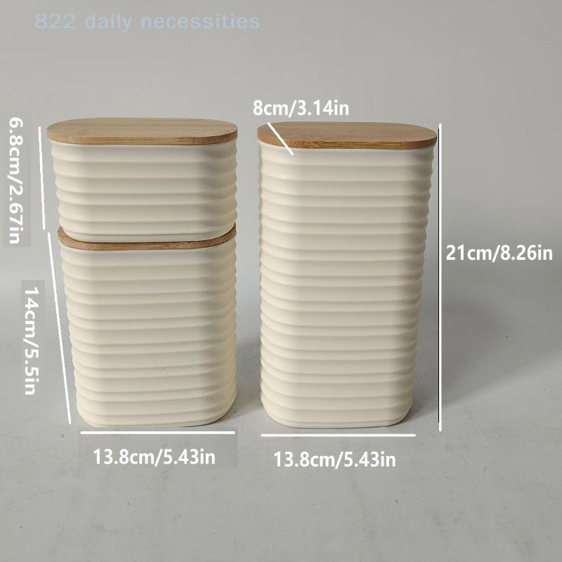 Ahşap Verimli Kiler Depolama v - Food Storage Jars With Wooden Lids incelemesi ve fiyatı