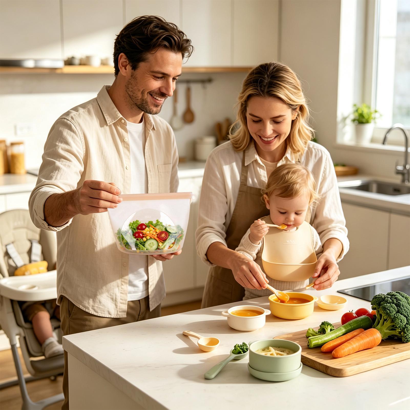 Silikon Gıda Saklama Poşetleri - Food Storage Ziploc incelemesi ve fiyatı
