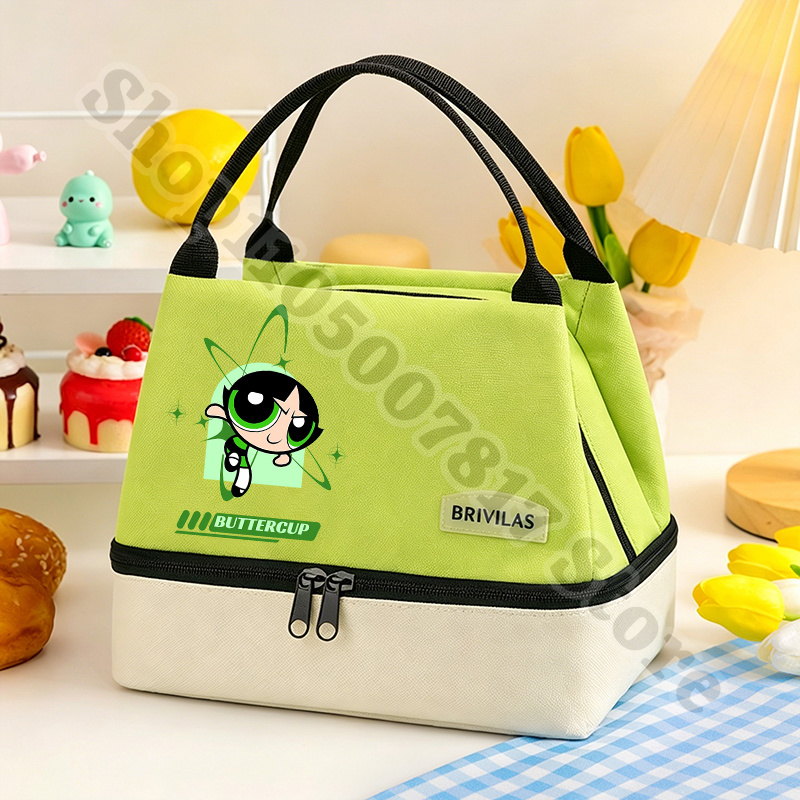 Kawaii Powerpuffs Kızlar Anime - Food Storage Zip Bags incelemesi ve fiyatı