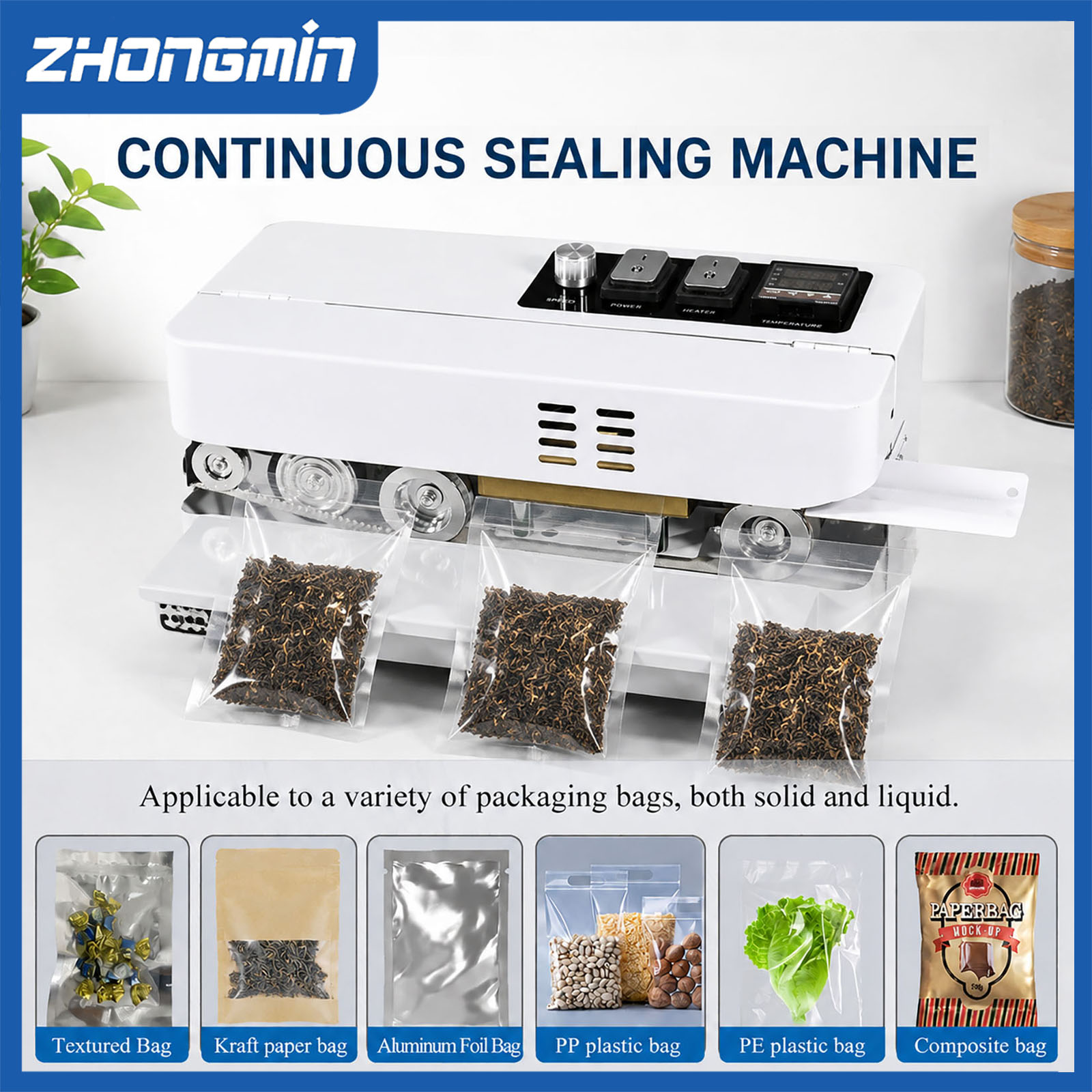 ZHONGMIN Elektrikli Vakum Mühü - Food Storage Machine incelemesi ve fiyatı