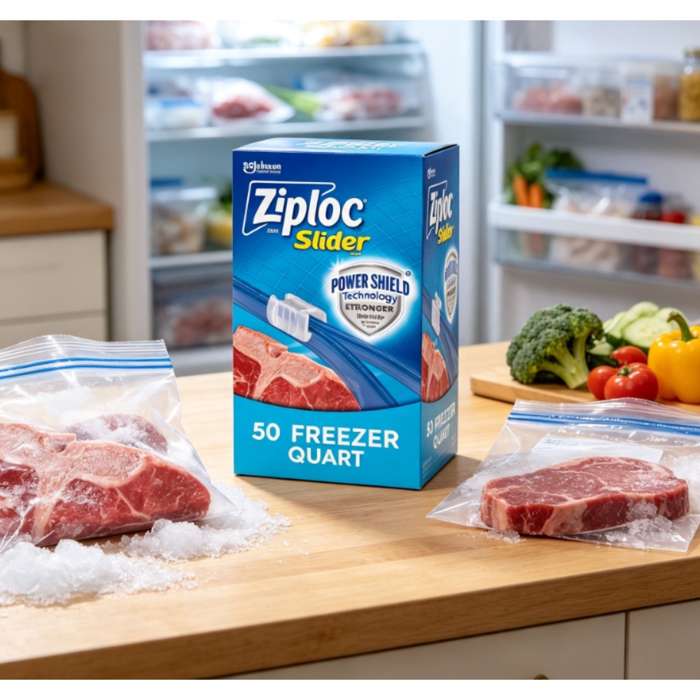 Ziploc Marka Sürgülü Dondurucu - Food Storage Ziploc incelemesi ve fiyatı