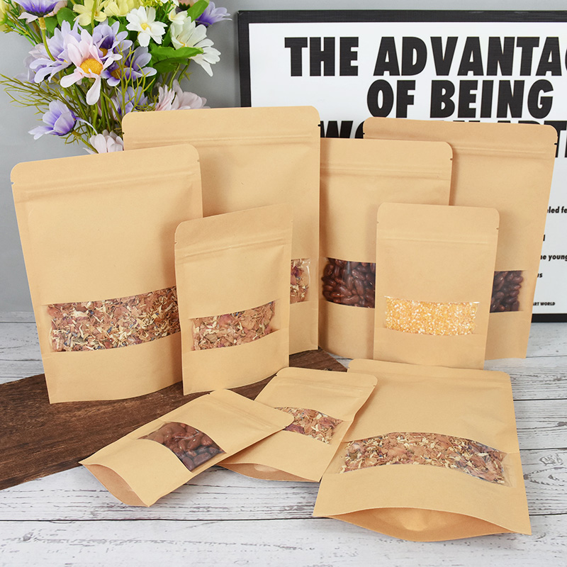 20/50 adet Kraft Kağıt kilitli - Food Storage Zip Bags incelemesi ve fiyatı