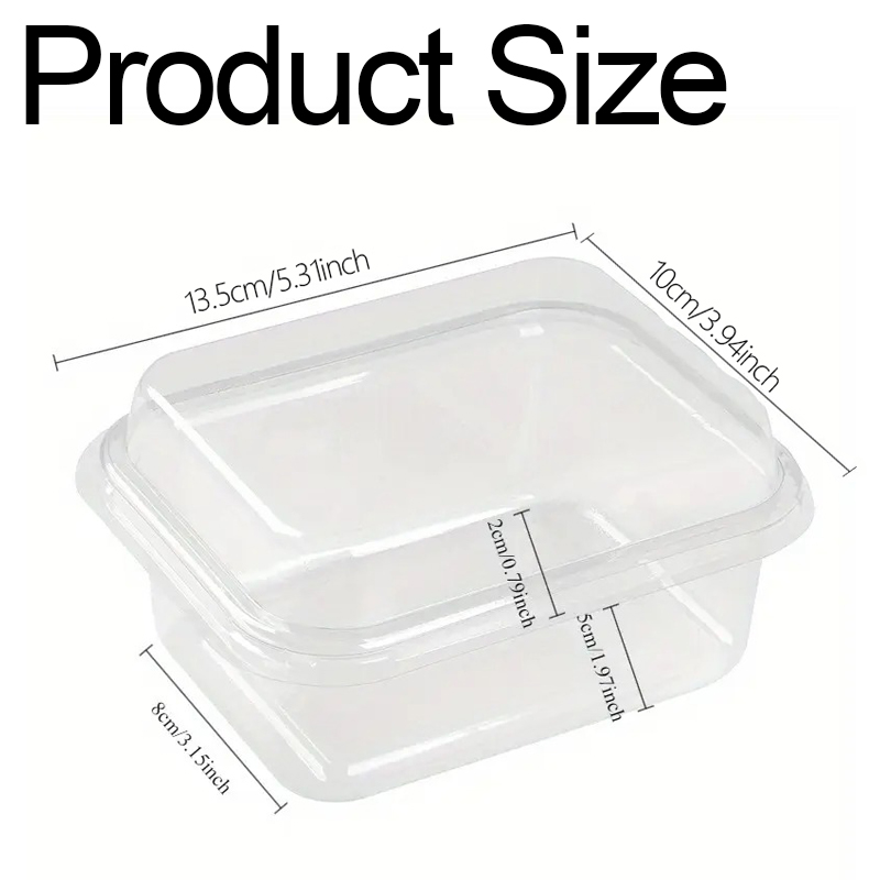 5/10/20 adet şeffaf pasta kutu - Xmas Food Storage Containers incelemesi ve fiyatı