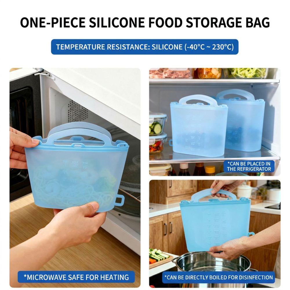 1500ml Gıda Saklama Torbaları  - Food Storage Ziploc incelemesi ve fiyatı