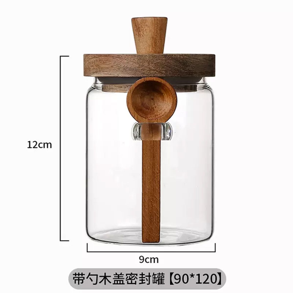 Hava Geçirmeyen Ahşap Kapaklı  - Food Storage Jars With Wooden Lids incelemesi ve fiyatı
