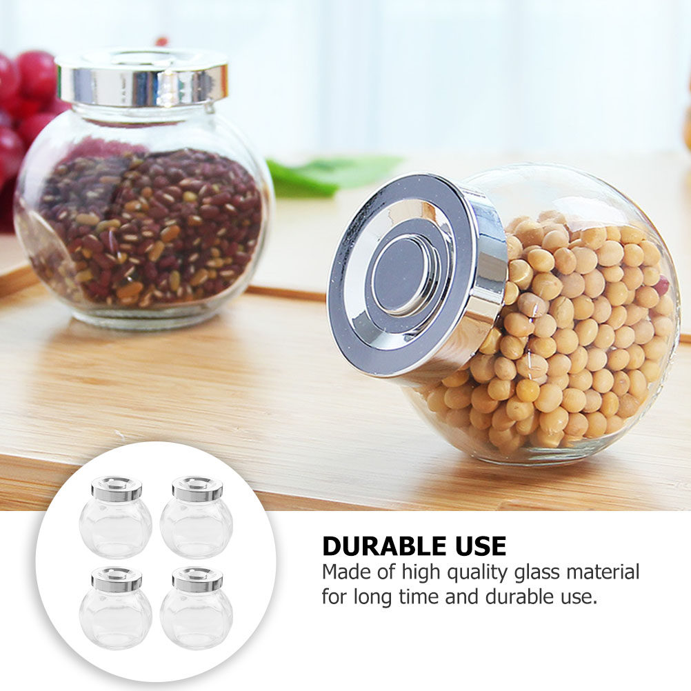 8 Adet Hafif Taşınabilir Cam S - Food Storage Jar Glass incelemesi ve fiyatı